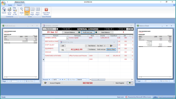 Shopbook 4.76 Free Accounting Software - Image 4